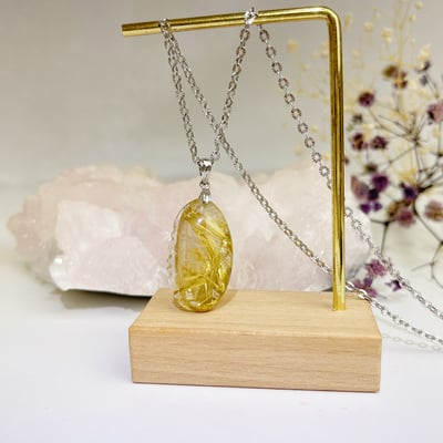 收藏級-鈦晶滿絲項鍊3