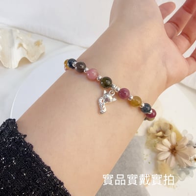健康+財富-《純銀狐狸碧璽能量手鍊》4