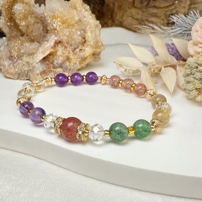 貴人/財富-《多寶能量水晶手鍊》2