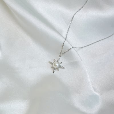 珠寶天然珍珠-《星辰光芒 珍珠項鍊》4