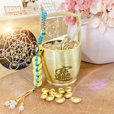 招財/暴富/福氣-《招財進寶一桶金擺件》6