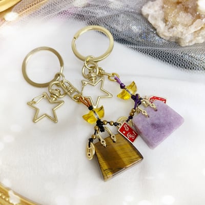 精品款-水晶黛妃包招財納福吊飾1