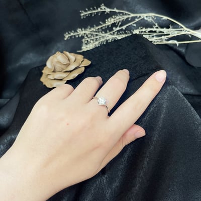 八心八箭莫桑鑽戒6