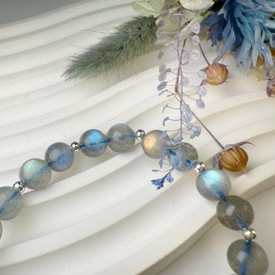 消除負能量/安定-《拉長石貔貅手鍊》3