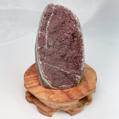 聚財聚氣/淨化磁場-《原礦變種紫晶鎮擺件》5