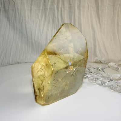 招財/事業《黃水晶切塊原礦》14