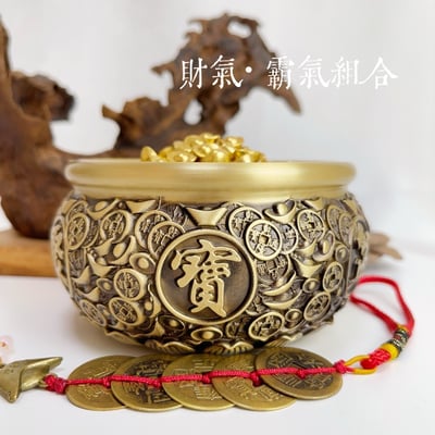 聚財/鎮宅/風水-《純銅聚財聚寶盆風水擺飾》4
