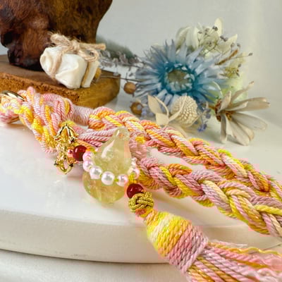 招財/開運-《黃水晶葫蘆手編繩吊飾》5