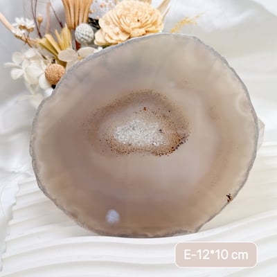 聚財/聚氣/高磁場-《天然瑪瑙晶片擺件》1