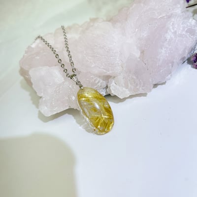 收藏級-鈦晶滿絲項鍊5