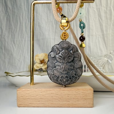 桃花人緣/擋煞避邪-《銀曜桃花九尾狐項鍊》3