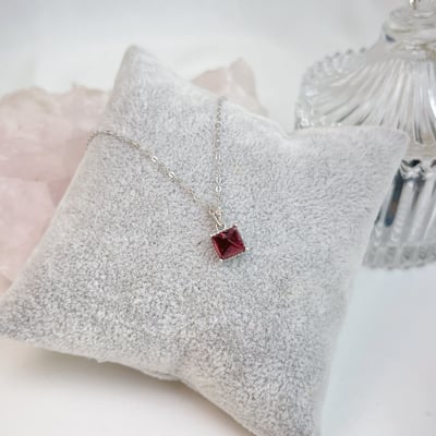 簡約糖塔碧璽項鍊2