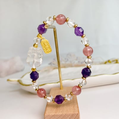 白拓帕貔貅水晶手鍊4