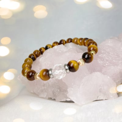 設計款-8mm黃虎眼石手珠手鍊4