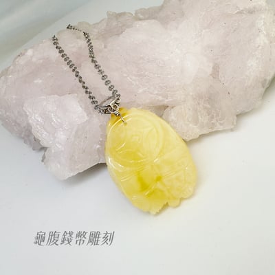 避邪擋煞/招財納福-《金錢龜琥珀蜜蠟項鍊》5