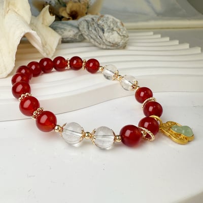 吉祥平安/淨心-《葫蘆紅玉髓手鍊》5