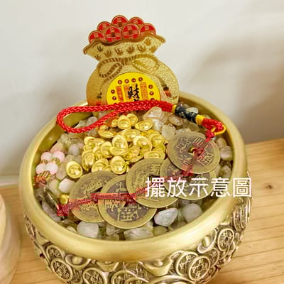霸氣招財～《銅鍍K金財庫福袋卡》4