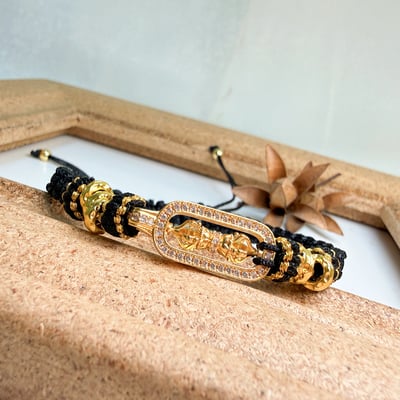 太歲年擋煞/開運-《轉運金剛杵黑繩手鍊》4