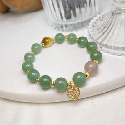 設計款-東菱玉黃虎眼財富手鍊1