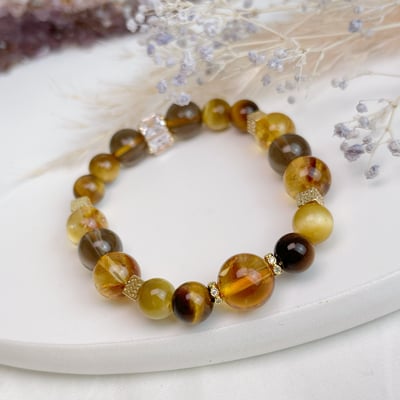 富貴/財運/自信-《事業財運黃水晶手鍊》4