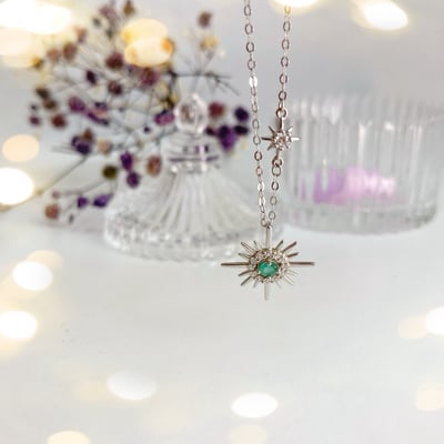 主流寶石/珠寶投資-《閃耀之星祖母綠項鍊》7