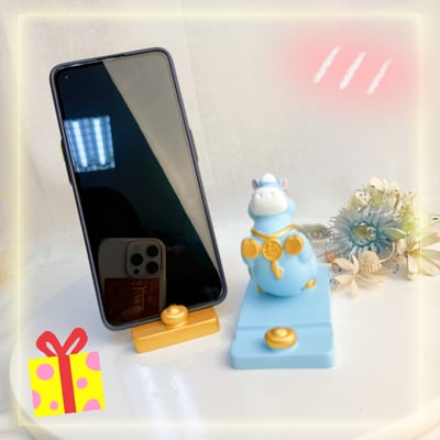 可愛又開運-《福氣馬手機座》6