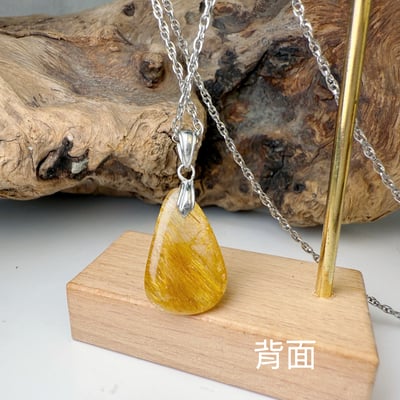 招財/高磁場-《金鈦晶水晶項鍊》3