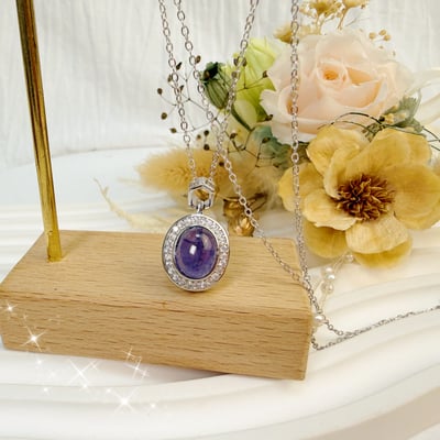 運氣爆棚/和諧能量-《丹泉石橢圓珠寶項鍊》5