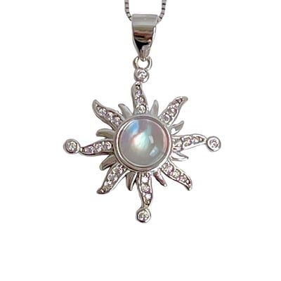 冰種白月光太陽項鍊1