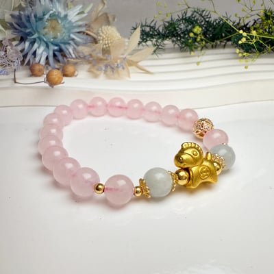 好人緣/正能量-《馬上有錢粉晶手鍊》4