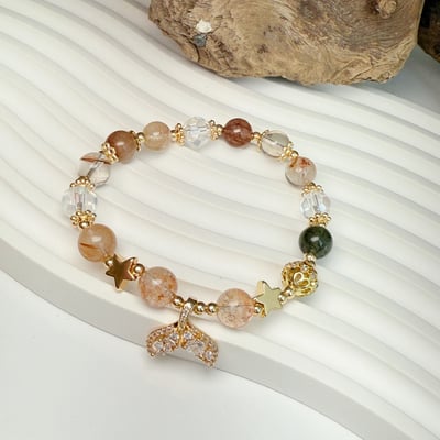 事業/健康-《閃鑽魚尾髮晶手鍊》2