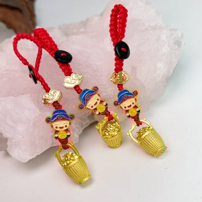 如意財神一桶金吊飾3