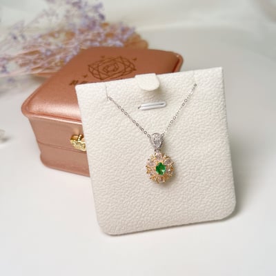 水鑽沙佛萊項鍊6