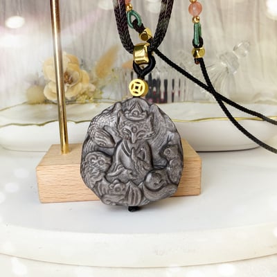 桃花人緣/擋煞避邪-《銀曜靈蛇九尾狐項鍊》5