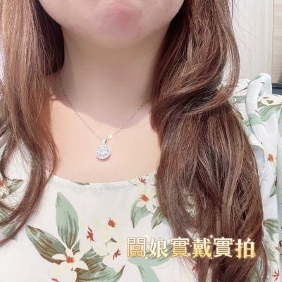 鑽石項鍊/完美工藝-《八心八箭莫桑鑽石項鍊/5克拉》6