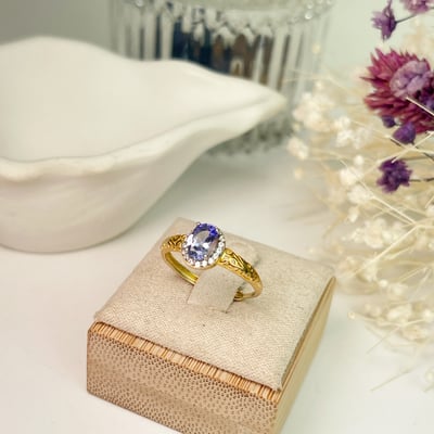 丹泉石金銀雙色戒指4