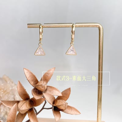 不過敏-《鑲鑽醫療級鋼耳環》5