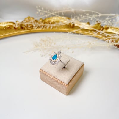 水滴磷灰石戒指4