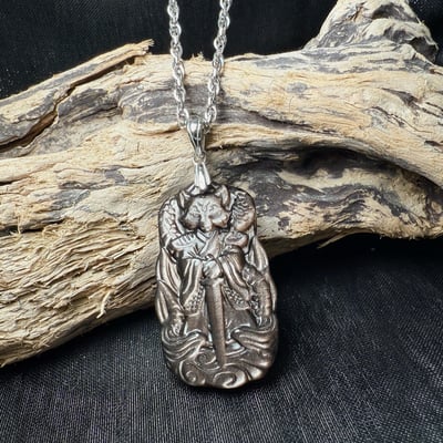 靈蛇護法/擋煞避邪-《靈蛇護法狐將軍銀曜石項鍊》3