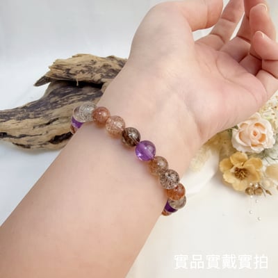 磁場提升/全方位功效-《超七家族多寶水晶手鍊》6