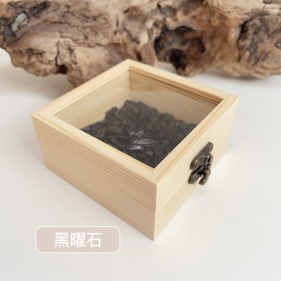 《水晶消磁淨化盒》-小原木方形7