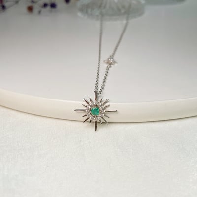 主流寶石/珠寶投資-《閃耀之星祖母綠項鍊》3