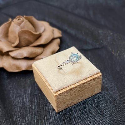 經典款八心八箭莫桑鑽戒3