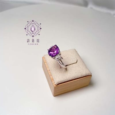 紫水晶珠寶戒指4
