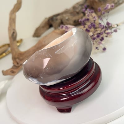 粉橘砂糖瑪瑙聚寶盆5