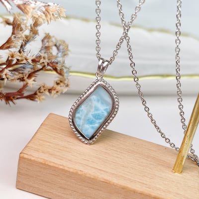 海洋精靈/摒除雜念-《拉利瑪海紋石項鍊》16