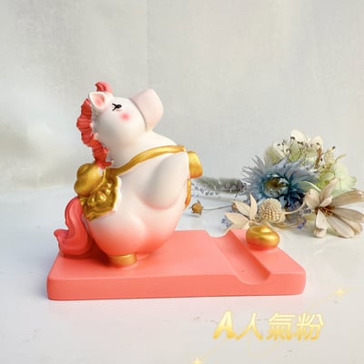 可愛又開運-《福氣馬手機座》2
