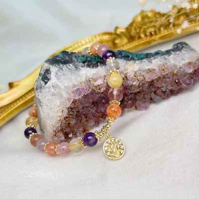 全方位功效/生生不息-《生命之樹多寶水晶手鍊》5
