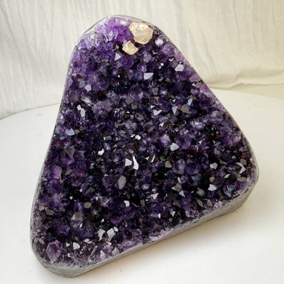 聚財聚氣/淨化磁場-《5A紫晶鎮原礦擺件》2