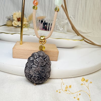 桃花人緣/擋煞避邪-《銀曜桃花九尾狐項鍊》5